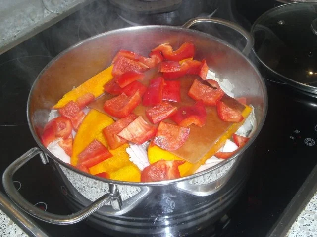 Scharfer Chinakohl mit Hokkaido-Spalten - Rezept - Bild Nr. 7