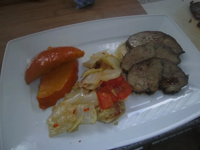 Scharfer Chinakohl mit Hokkaido-Spalten - Rezept - Bild Nr. 10