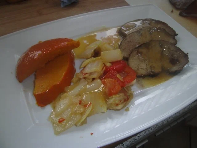 Scharfer Chinakohl mit Hokkaido-Spalten - Rezept - Bild Nr. 11