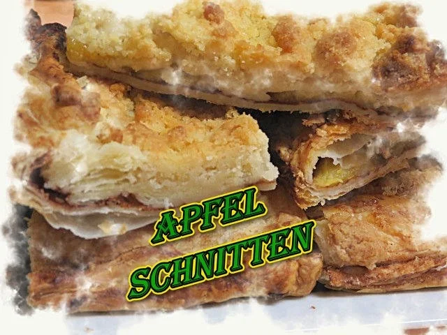 Rezept: Sisserl's ~ Apfelschnitten Sisserl's ~ Apfelschnitten - Rezept