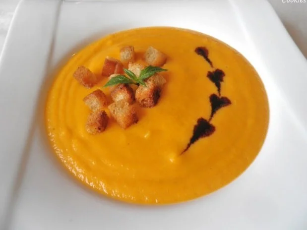 Exotische Möhren - Cremesuppe ... - Rezept