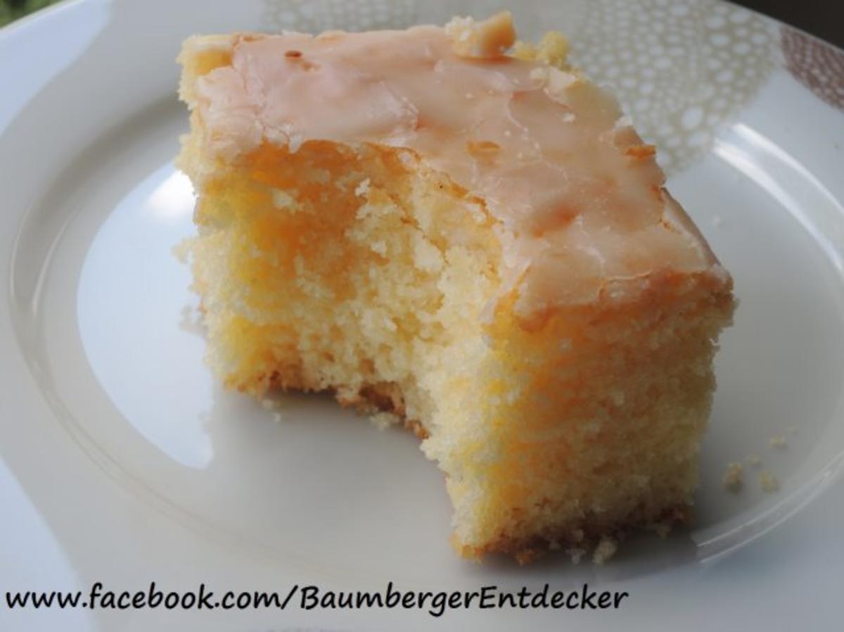 Bilder für Zitronen Blechkuchen - Rezept