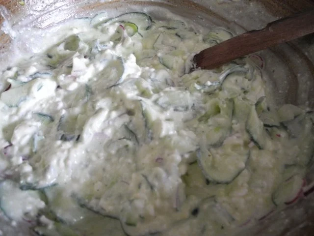 Rezept: Gurken - Quark nach Budwig Bild Nr. 6 Gurken - Quark nach Budwig - Rezept - Bild Nr. 6