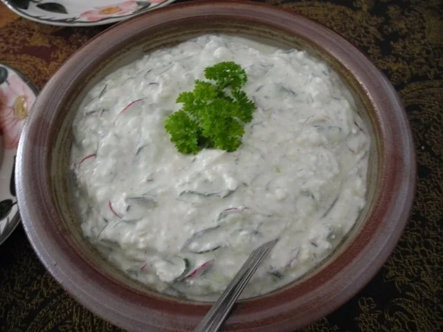 Rezept: Gurken - Quark nach Budwig Bild Nr. 3 Gurken - Quark nach Budwig - Rezept - Bild Nr. 3