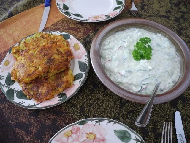 Rezept: Gurken - Quark nach Budwig Bild Nr. 2 Gurken - Quark nach Budwig - Rezept - Bild Nr. 2