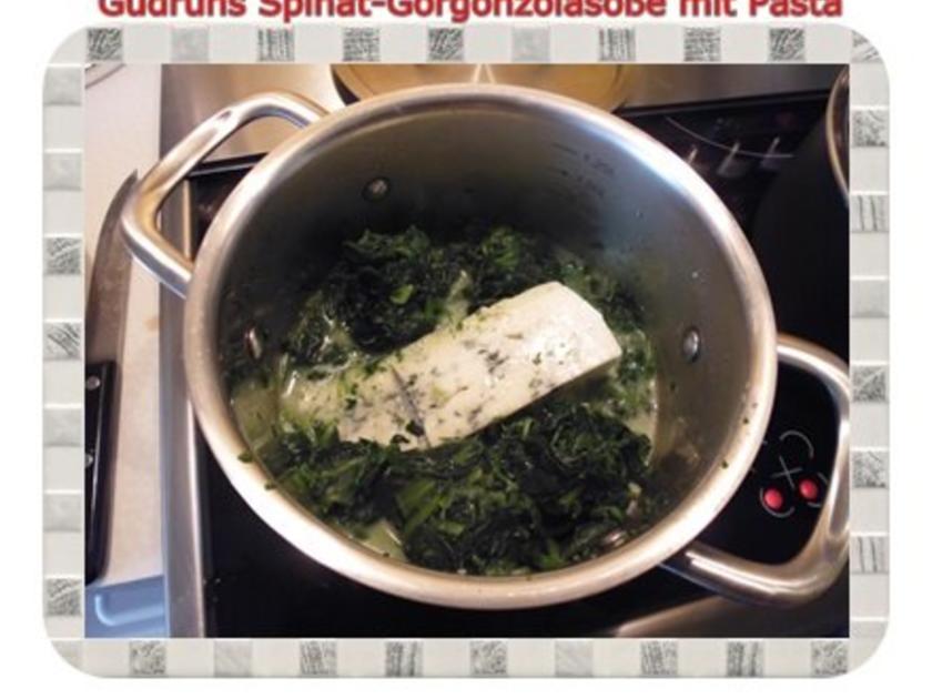 Vegetarisch: Spinat Gorgonzolasoße mit Pasta - schnell &amp; einfach - von ...