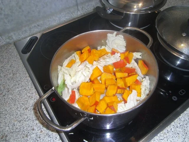 Kohl-Kürbis-Tomaten Gemüse - Rezept - Bild Nr. 4