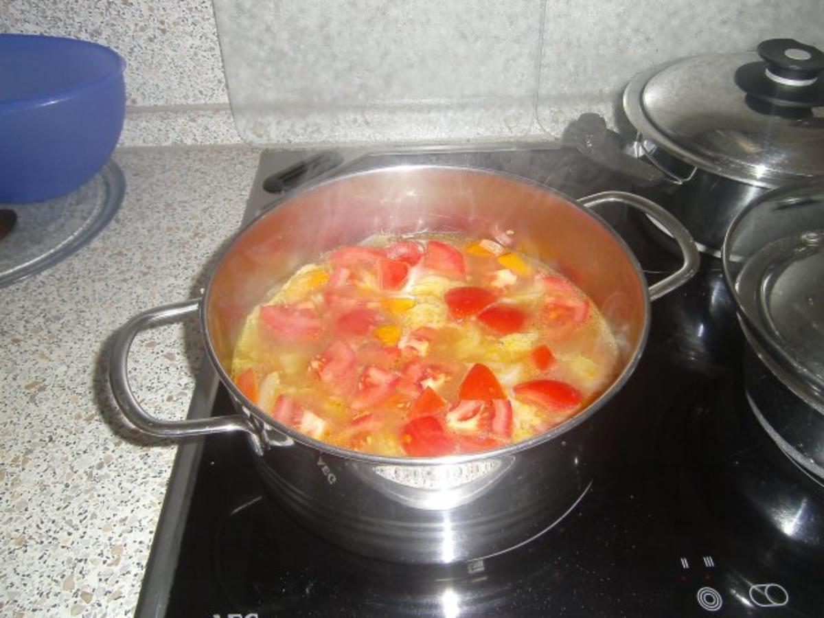 Kohl-Kürbis-Tomaten Gemüse - Rezept - Bild Nr. 6