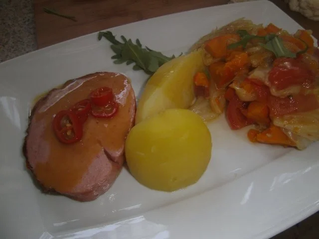 Kohl-Kürbis-Tomaten Gemüse - Rezept - Bild Nr. 12