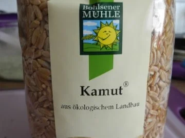 Rezept: Schmorgurken an Kokosmilch mit Zuckerschoten dazu Kamut und Mandel - Tofu Bild Nr. 13 Schmorgurken an Kokosmilch mit Zuckerschoten dazu Kamut und Mandel - Tofu - Rezept - Bild Nr. 13