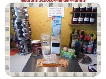 Muffins: Schoko-Mandelmuffins - Rezept - Bild Nr. 2