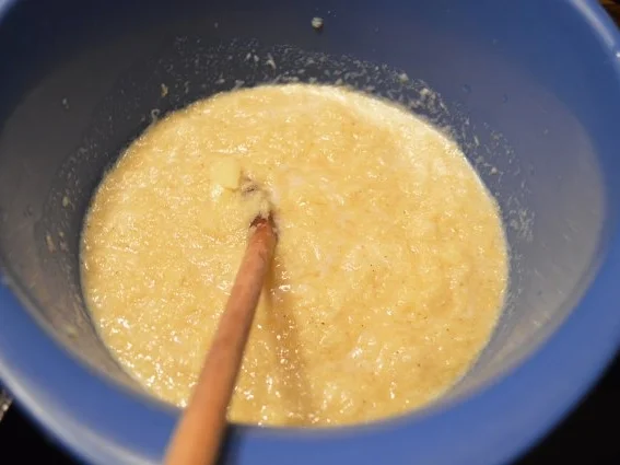 Rezept: Kartoffelpuffer / "Reibekuchen" mit Apfelmus Bild Nr. 9 Kartoffelpuffer / "Reibekuchen" mit Apfelmus - Rezept - Bild Nr. 9