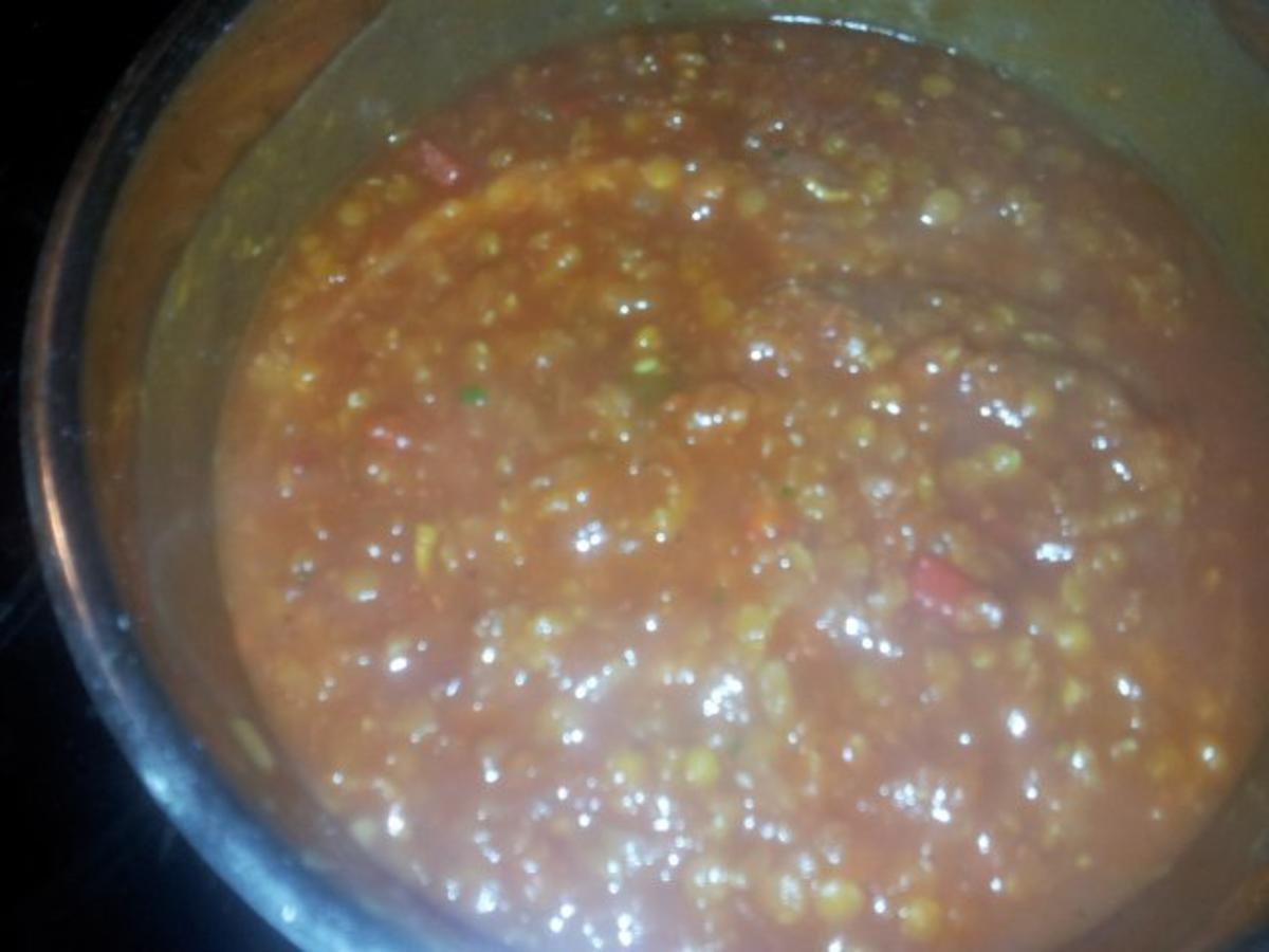 Vegetarisch: Feurige Rote Linsen Bolognese - schnell &amp; einfach - von ...