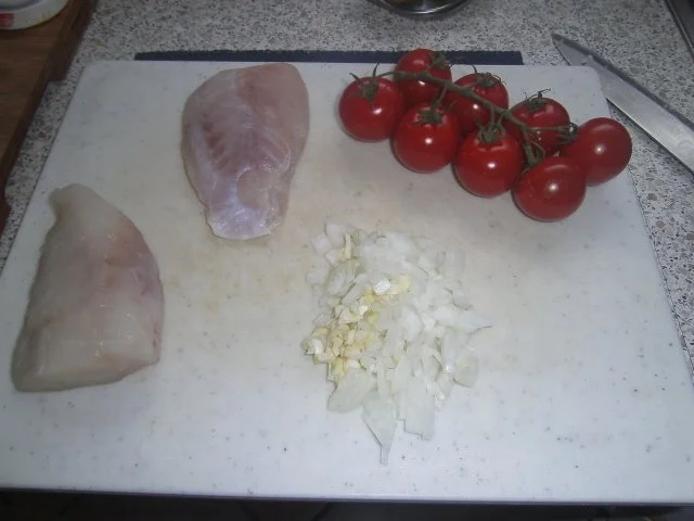 Seeteufel im Spinatbeet mit Tomatenmäuerchen - Rezept - Bild Nr. 2