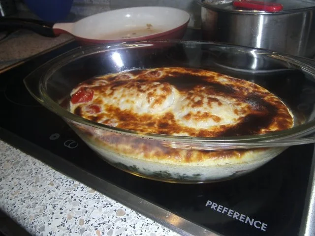 Seeteufel im Spinatbeet mit Tomatenmäuerchen - Rezept - Bild Nr. 8