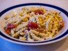 Salat: Italienischer Nudelsalat mit Zucchinistreifen - Rezept