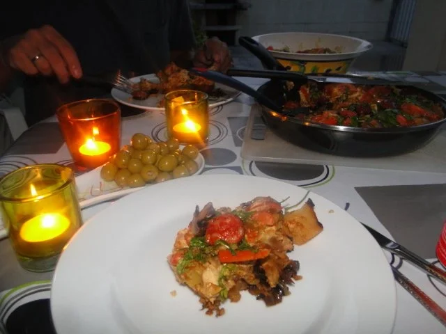 Tortilla Espanola con Chorizo    /Spanisches Omelet/ - Rezept