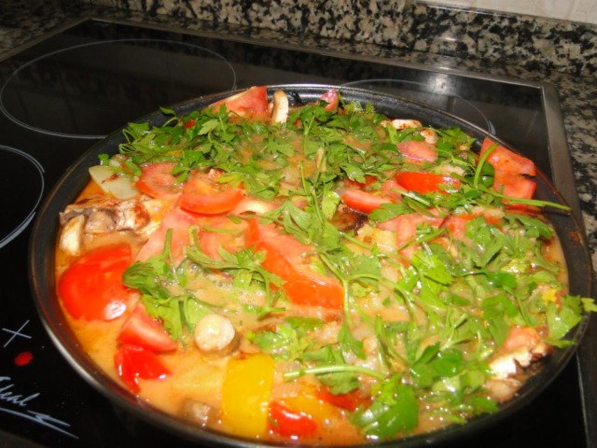 Tortilla Espanola con Chorizo    /Spanisches Omelet/ - Rezept - Bild Nr. 5
