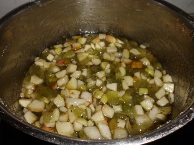 Rezept: Aufstrich, süß: Früchte-Honig "Herbsttrio" Bild Nr. 4 Aufstrich, süß: Früchte-Honig "Herbsttrio" - Rezept - Bild Nr. 4