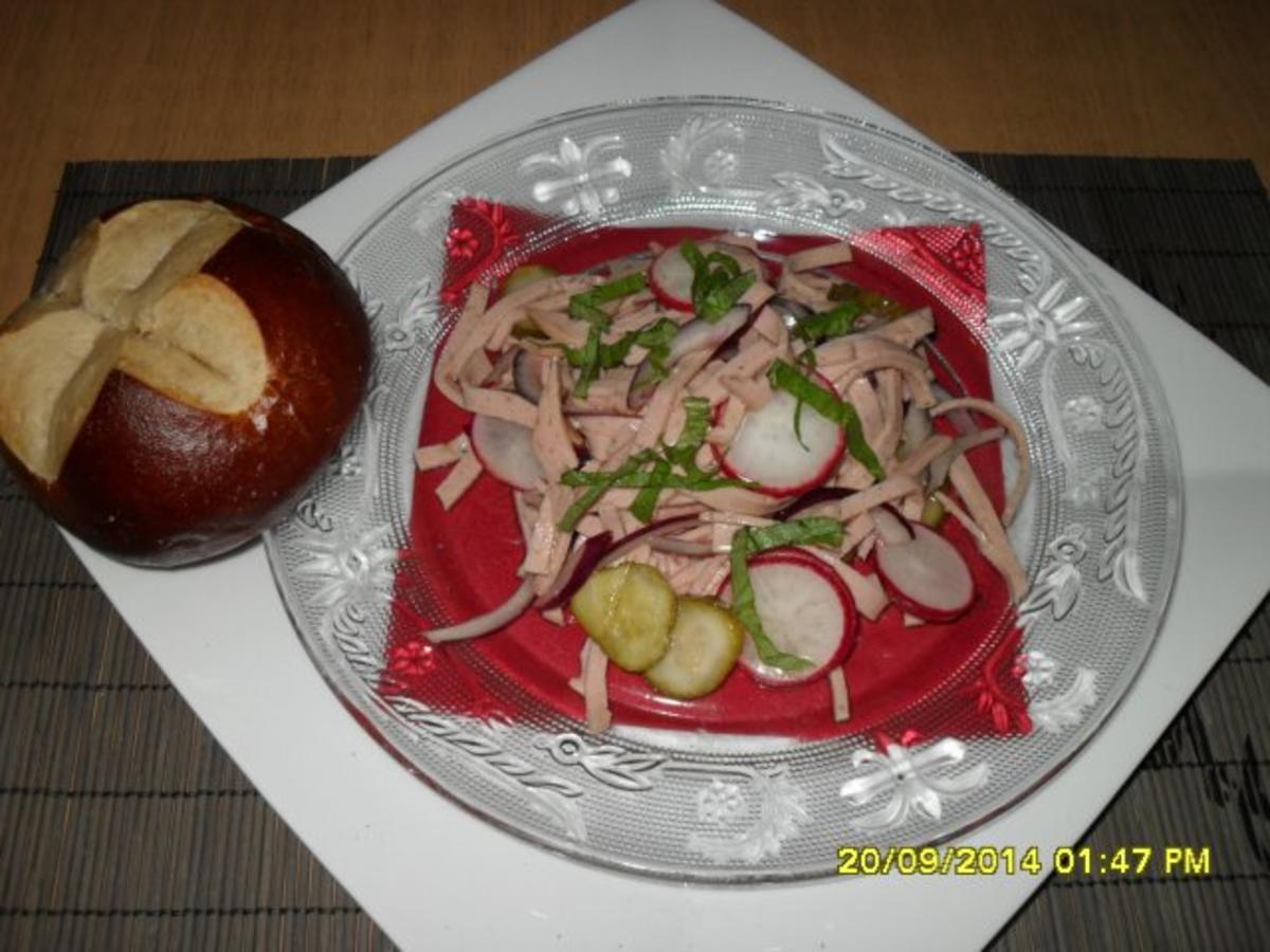 Leberkäs'-Salat - Rezept