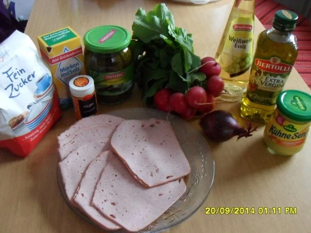 Leberkäs'-Salat - Rezept - Bild Nr. 2