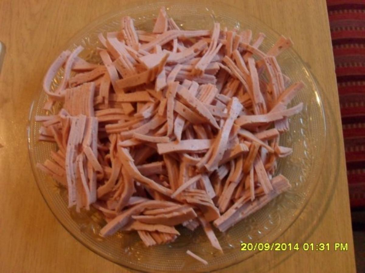 Leberkäs'-Salat - Rezept - Bild Nr. 8