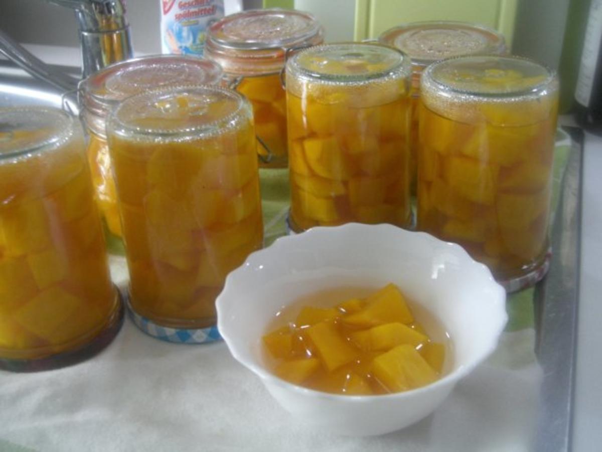 Kürbis süss-sauer eingelegt, Grundrezept - kochbar.de Kürbis süss-sauer eingelegt, Grundrezept - kochbar.de