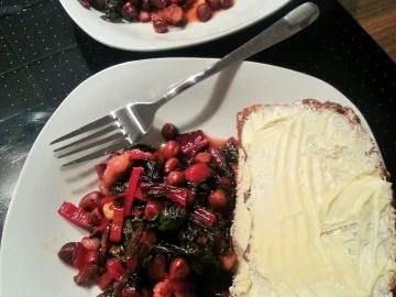 Mangold 'Salat' - Rezept