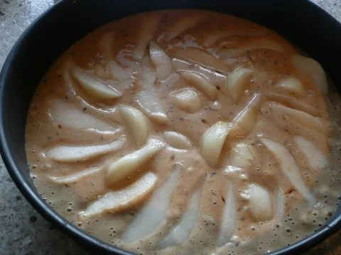 Cappuccino - Birnen - Kuchen - Rezept - Bild Nr. 3