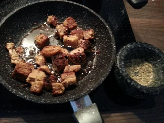Tikka Hühnchen mit Süßkartoffelstampf - Rezept - Bild Nr. 8