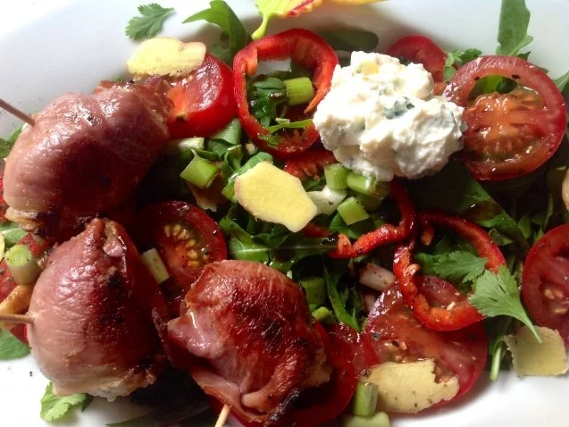 Rezept: Gefüllte Datteln auf Salat Bild Nr. 12 Gefüllte Datteln auf Salat - Rezept - Bild Nr. 12