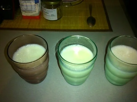 Rezept: Panna Cotta mit Himbeersoße Bild Nr. 3 Panna Cotta mit Himbeersoße - Rezept - Bild Nr. 3