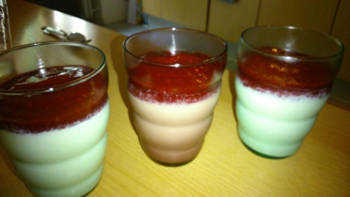 Panna Cotta mit Himbeersoße - Rezept - Bild Nr. 6