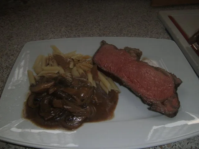 Rezept: Roastbeef sanftgegart (rückwärts) Bild Nr. 13 Roastbeef sanftgegart (rückwärts) - Rezept - Bild Nr. 13