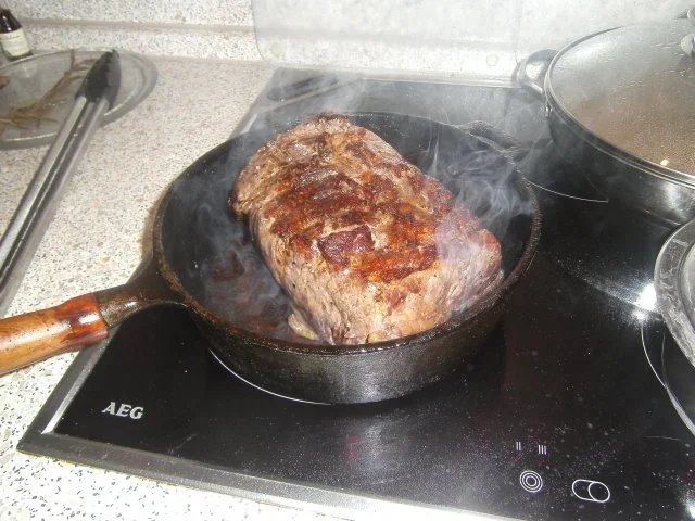 Rezept: Roastbeef sanftgegart (rückwärts) Bild Nr. 11 Roastbeef sanftgegart (rückwärts) - Rezept - Bild Nr. 11