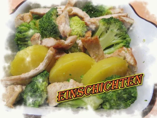 Rezept: Sisserl’s ~ Kartoffel – Brokkoli – Auflauf Bild Nr. 5 Sisserl’s ~ Kartoffel – Brokkoli – Auflauf - Rezept - Bild Nr. 5