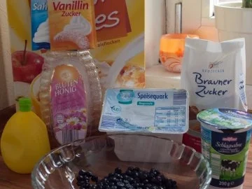 Rezept: Dessert: Heidelbeer-Traum Bild Nr. 2 Dessert: Heidelbeer-Traum - Rezept - Bild Nr. 2