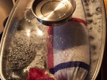 Serviettenknödel mit leckerer Pilzpfanne - Rezept - Bild Nr. 7