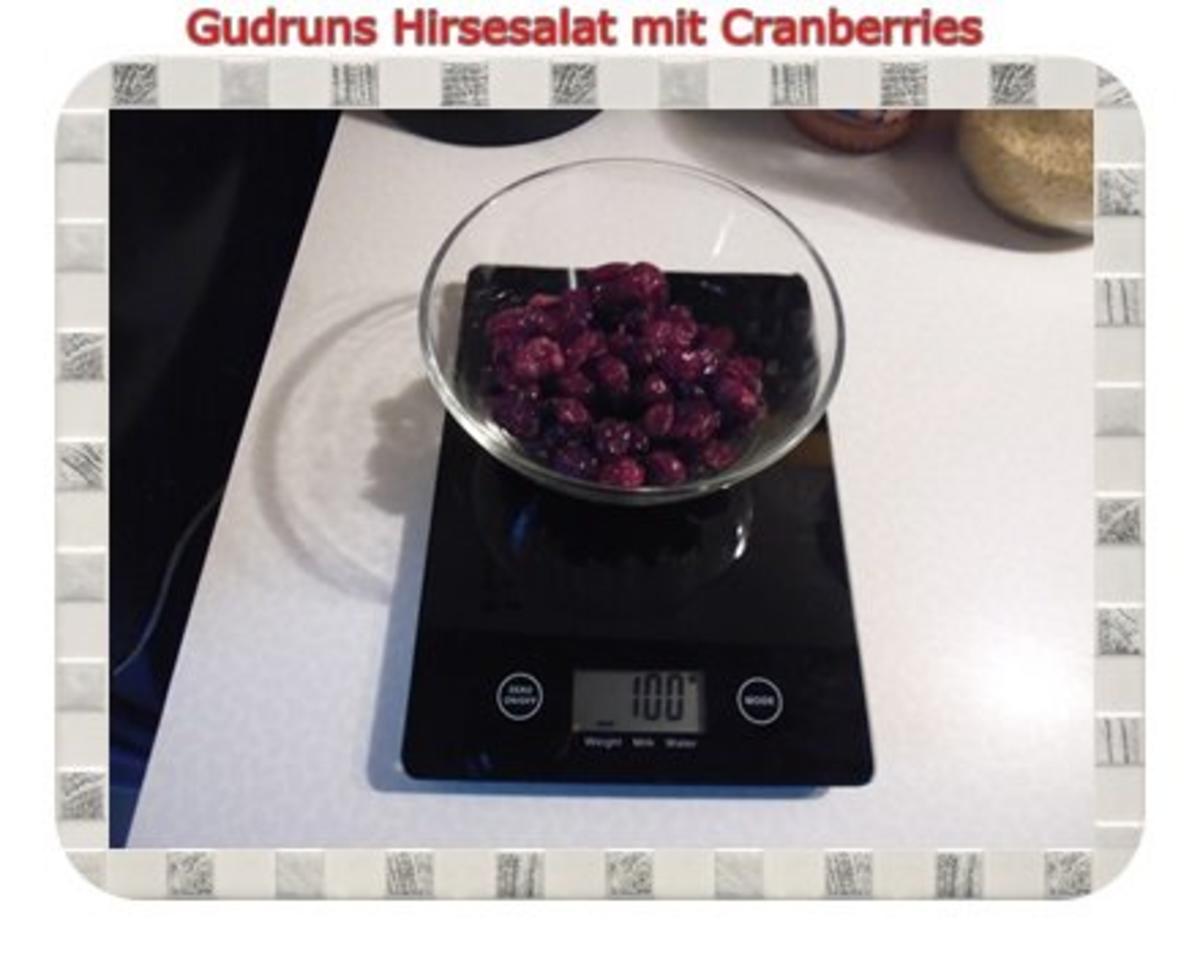 Gesundes: Hirsesalat mit Cranberries - Rezept - Bild Nr. 3