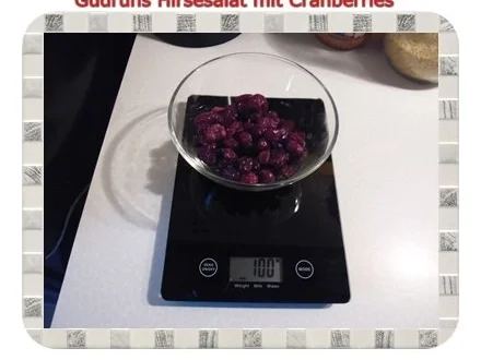 Gesundes: Hirsesalat mit Cranberries - Rezept - Bild Nr. 3