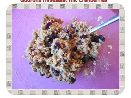 Gesundes: Hirsesalat mit Cranberries - Rezept - Bild Nr. 9