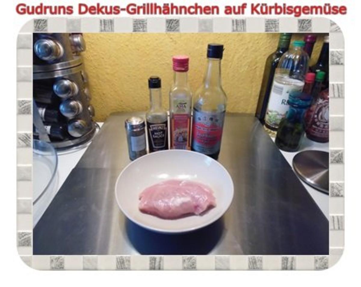 Geflügel: Dekus-Grill-Hähnchen auf Kürbisgemüse - Rezept - Bild Nr. 3
