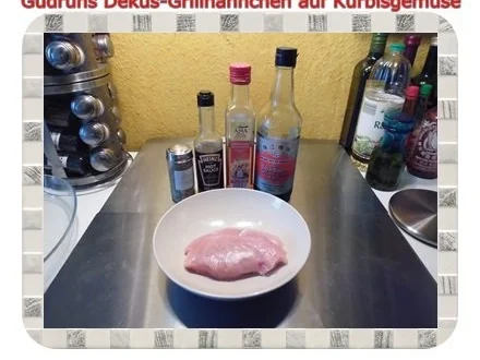 Geflügel: Dekus-Grill-Hähnchen auf Kürbisgemüse - Rezept - Bild Nr. 3