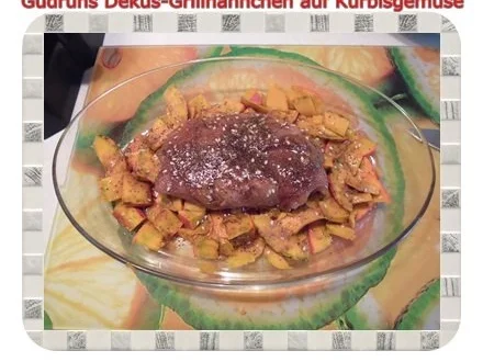 Geflügel: Dekus-Grill-Hähnchen auf Kürbisgemüse - Rezept - Bild Nr. 9