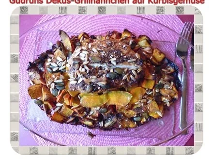Geflügel: Dekus-Grill-Hähnchen auf Kürbisgemüse - Rezept - Bild Nr. 14