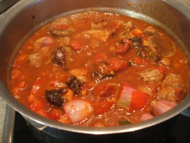 Rezept: Fleisch: Stifado Bild Nr. 14 Fleisch: Stifado - Rezept - Bild Nr. 14