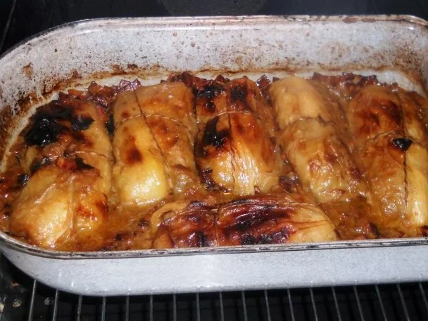 "Oma - Friede`s" - Kohlrouladen in einer feinen Sahnesauce. (Rzpt. um 1920) - Rezept - Bild Nr. 24