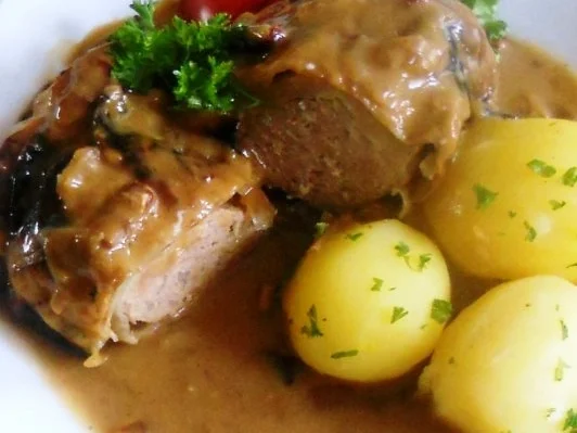 "Oma - Friede`s" - Kohlrouladen in einer feinen Sahnesauce. (Rzpt. um 1920) - Rezept - Bild Nr. 36