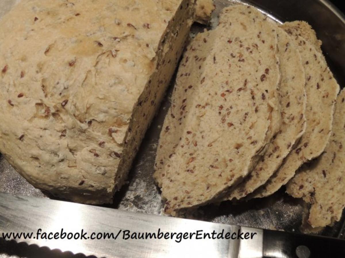 Leinsamenbrot - Rezept