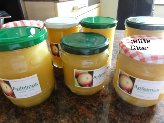 Rezept: M&G: APFELKOMPOTT oder APFELMUS Bild Nr. 2 M&G: APFELKOMPOTT oder APFELMUS - Rezept - Bild Nr. 2